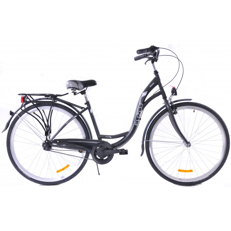 Mestský bicykel 28 Fuzlu Arizona S-3 Grafitová